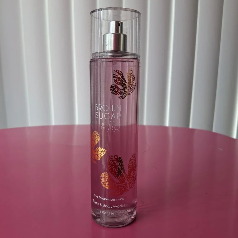 Bath & Body Works BROWN SUGAR & FIG Fine Fragrance Mist 8 fl oz - Picture 1 of 2